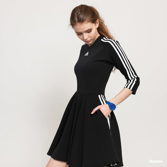 stripes dress adidas